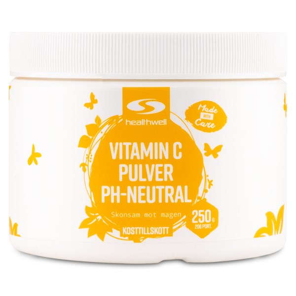 Healthwell Vitamin C Pulver pH-Neutral, 250 g