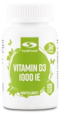 Healthwell Vitamin D3 1000 IE