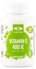 Miniatyrbild Healthwell Vitamin E 400 IE, 60 kaps