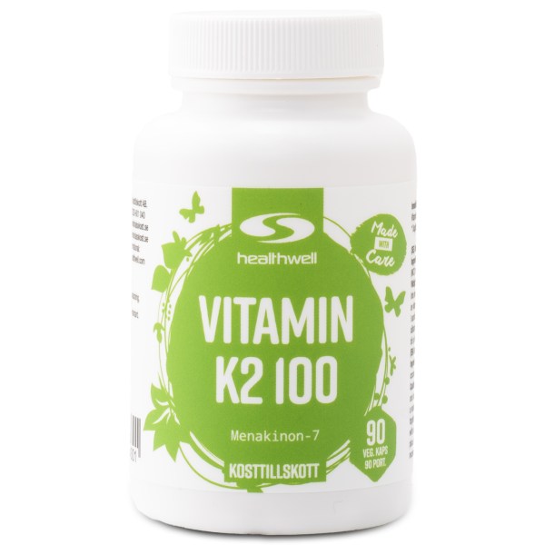 Healthwell Vitamin K2 100, 90 kaps