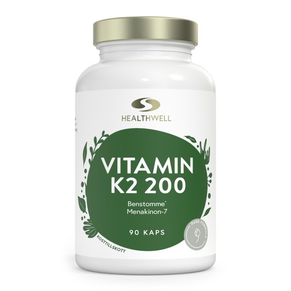 Healthwell Vitamin K2 200, 90 kaps