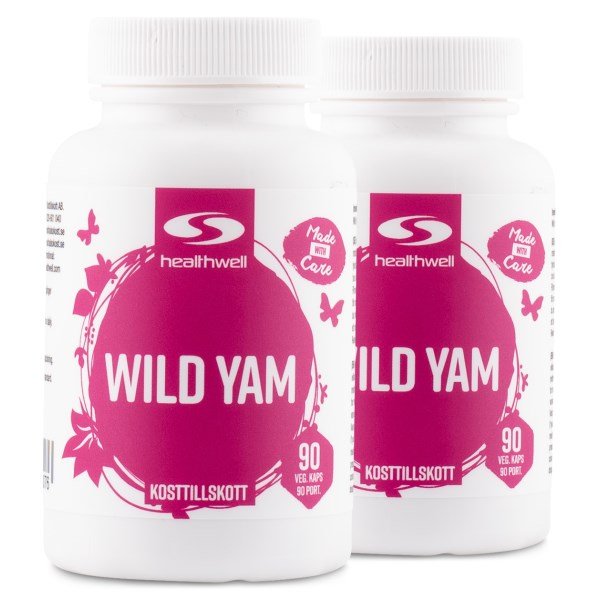 Healthwell Wild Yam, 180 kaps