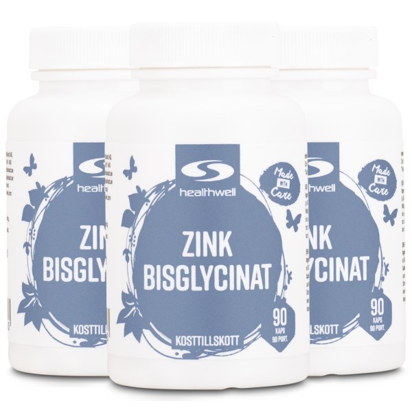 Healthwell Zinkbisglycinat, 270 kaps