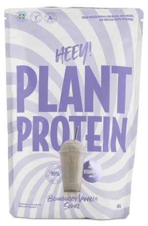 Miniatyrbild HEEY Vegan Protein, Blueberry Vanilla Swirl, 500 g