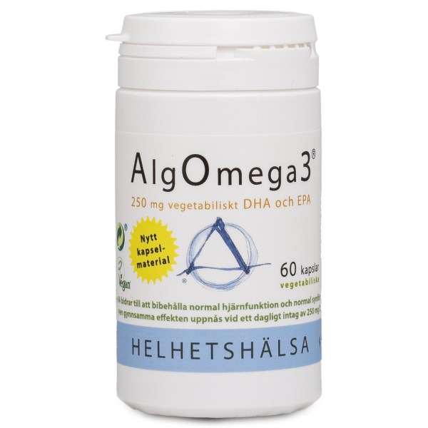 Helhetshälsa AlgOmega3, 60 kaps