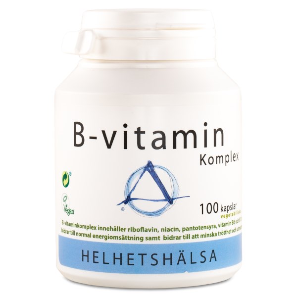 Helhetshälsa B-Vitamin Komplex 100 kaps