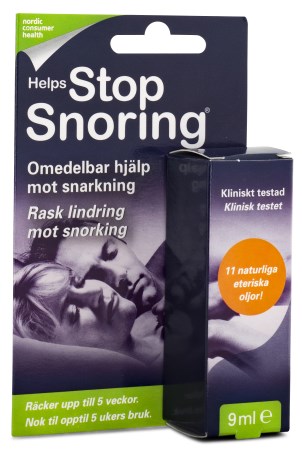 Miniatyrbild Helps Stop Snoring Spray, 9 ml