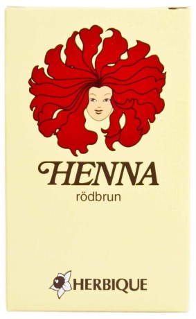 Miniatyrbild Herbique Henna Rdbrun, 125 g