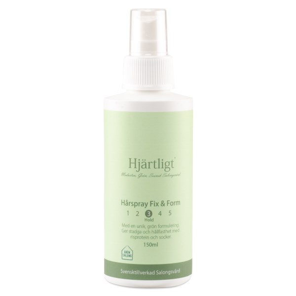 Hjärtligt Hårspray Fix & Form, 150 ml