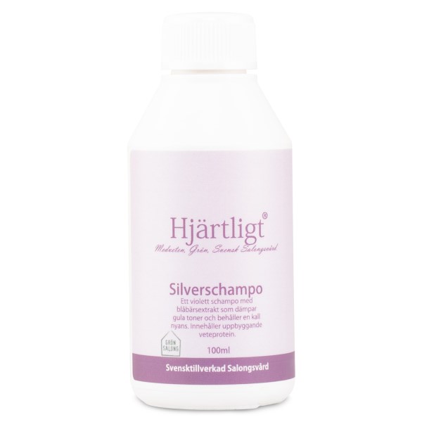 Hjärtligt Silver Schampo, 100 ml