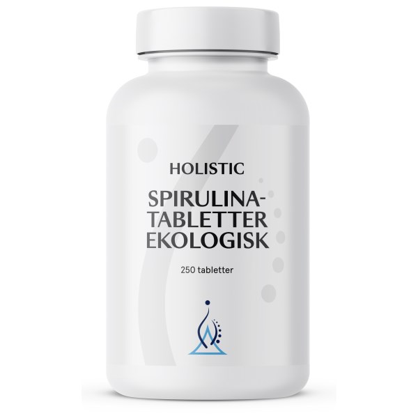 Holistic Active Spirulina Tabletter, 250 tabl