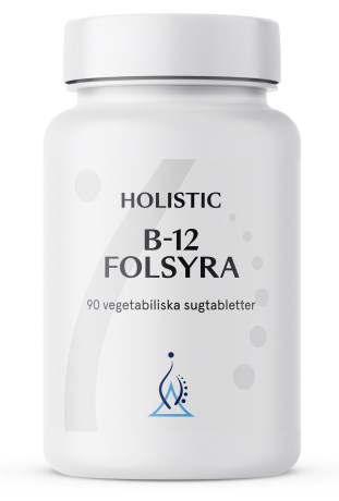Miniatyrbild Holistic B12 Folsyra, 90 tabl