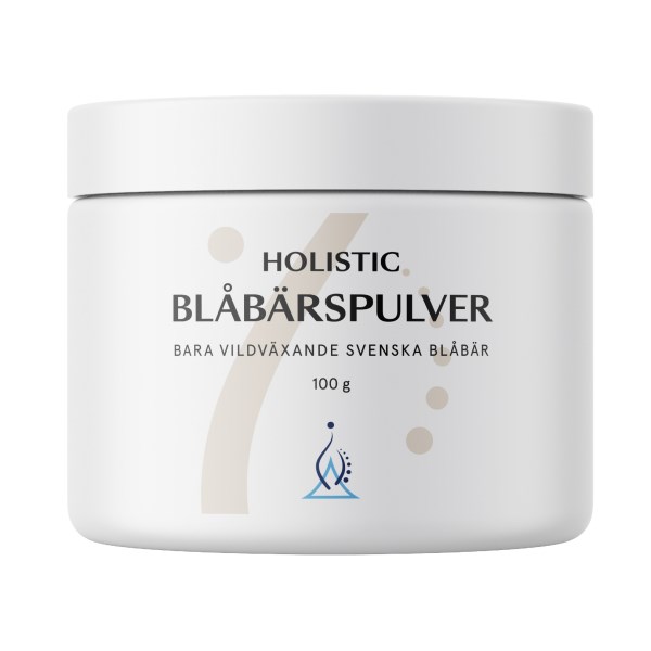 Holistic Blåbärspulver, 100 g