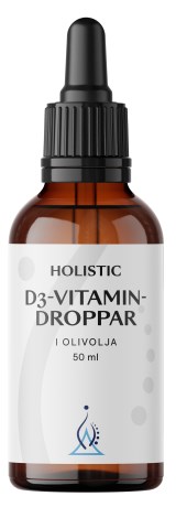 Miniatyrbild Holistic D3-vitamin Droppar, 50 ml