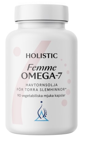 Miniatyrbild Holistic Femme Omega-7 Havtornsolja, 90 kaps