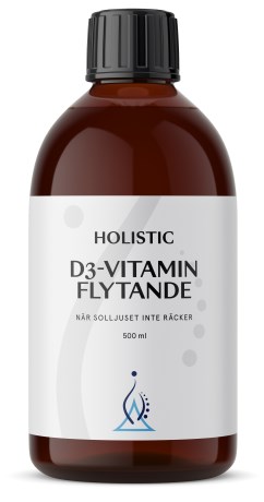 Miniatyrbild Holistic Flytande D3-vitamin, 500 ml