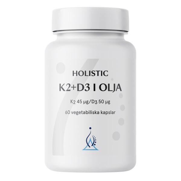 Holistic K2+D3, 60 kaps
