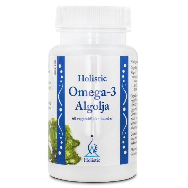 Holistic Omega-3 Algolja 60 kaps