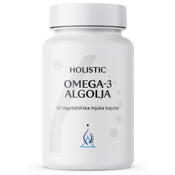 Holistic Omega-3 Algolja, 60 kaps