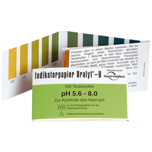 Holistic pH-Papper, 52x2 strips