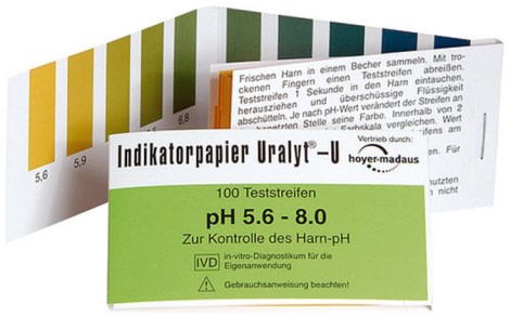 Miniatyrbild Holistic pH-Papper, 52x2 strips
