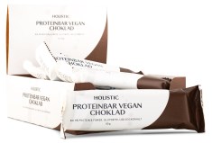 Miniatyrbild Holistic Proteinbar Vegan, Choklad, 12-pack