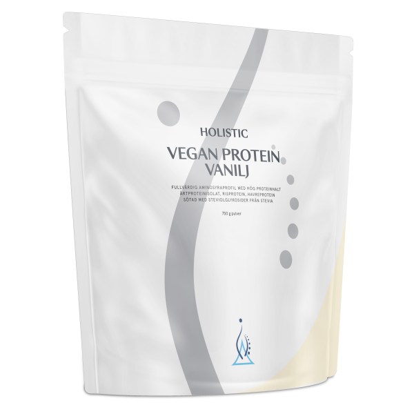 Holistic Vegan Protein, Vanilj, 750 g