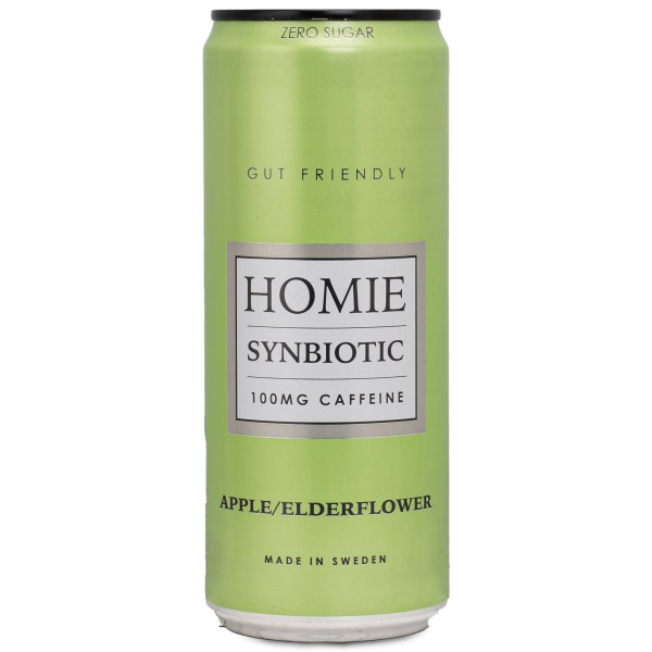 Homie Wake Up Synbiotic, Apple/ Elderflower, 1 st