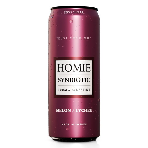 Homie Wake Up Synbiotic, Melon / Lychee, 1 st