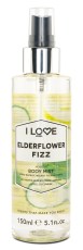 Miniatyrbild I Love Scented Body Mist, 150 ml, Elderflower Fizz