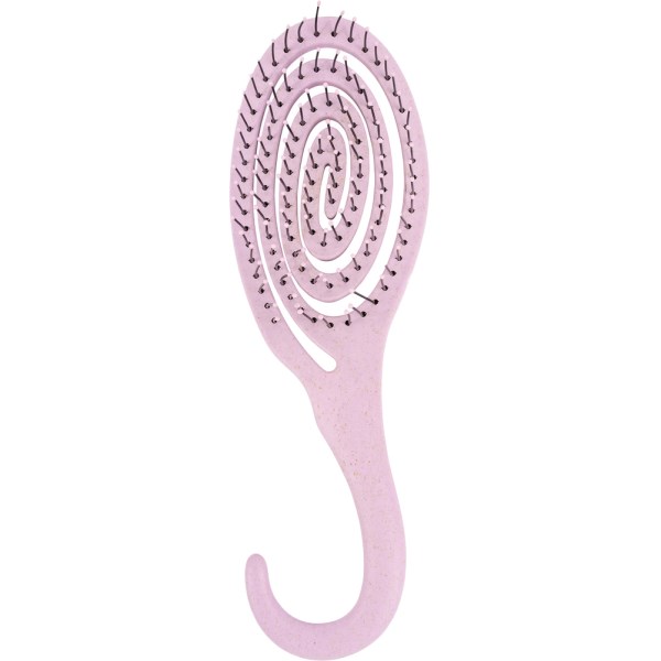 Ibero Eco Hårborste Spiral Dusch, Rosa