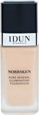 Miniatyrbild IDUN Minerals Norrsken Flytande Foundation, 30 ml, Saga neutral ljus