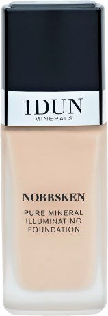 Miniatyrbild IDUN Minerals Norrsken Flytande Foundation, 30 ml, Saga neutral ljus