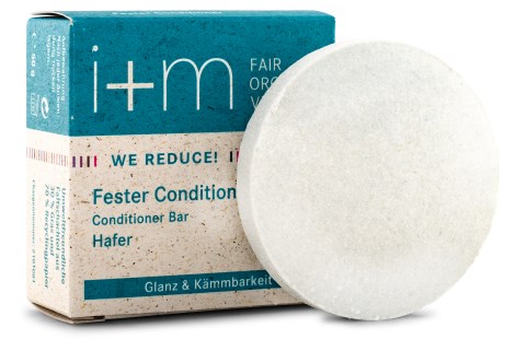 Miniatyrbild i+m Naturkosmetik Conditioner Bar Oat 50 g, 1 st