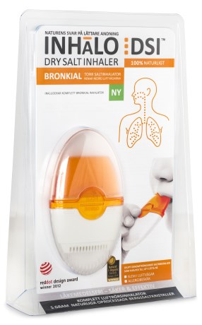 Miniatyrbild Inhalo Torrsaltinhalator, 1 st, Orange Bronkial