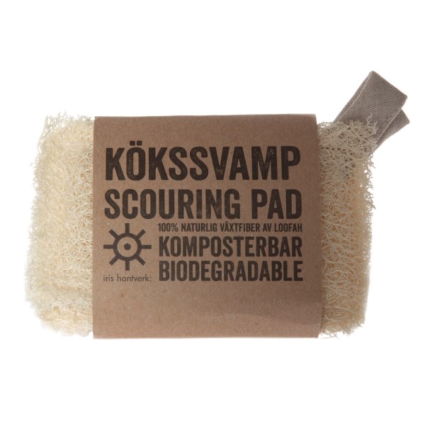 Iris Hantverk Kökssvamp Loofah, 2-pack