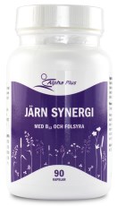 Miniatyrbild Alpha Plus J�rn Synergi, 90 kaps