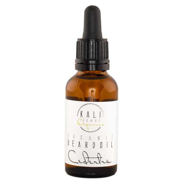 KaliFlower Organics Beard Oil Eko, 30 ml, Cederträ