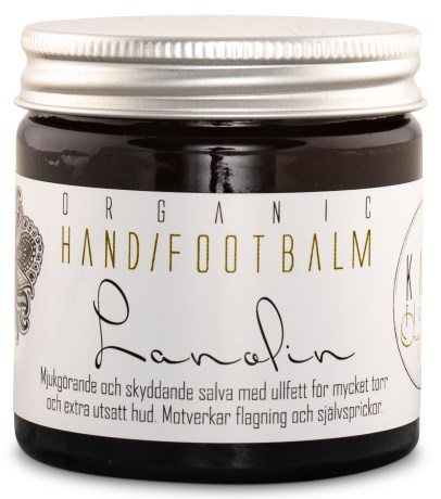 Miniatyrbild KaliFlower Organics Hand/ Fotkrm m Lanolin, 60 ml, Rosmarin & Apelsin