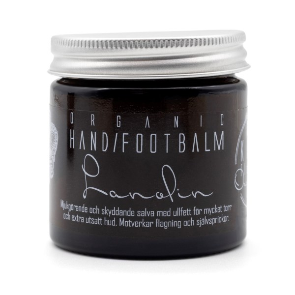 KaliFlower Organics Hand/ Fotkräm m Lanolin, 60 ml, Rosmarin & Apelsin