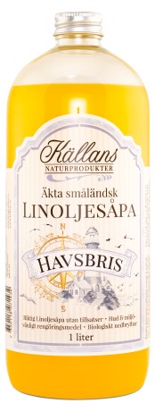 Miniatyrbild Kllans Naturprodukter Linoljespa Doft, 1 L, Havsbris