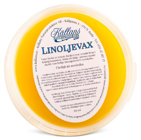 Miniatyrbild Kllans Naturprodukter Linoljevax Neutral, 150 ml