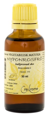 Miniatyrbild Crearome Kallpressad Nyponrosfr�olja, 30 ml