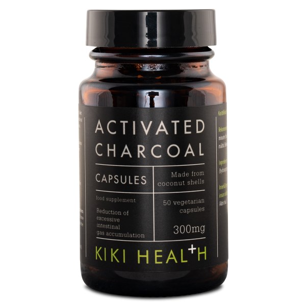 Kiki Health Activated Charcoal Caps 50 kaps