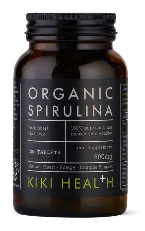 Miniatyrbild Kiki Health Organic Premium Spirulina Tablets, 200 tabl
