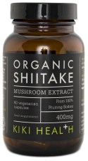 Miniatyrbild Kiki Health Organic Shiitake Mushroom Extract, 60 kaps