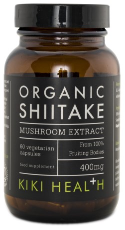 Miniatyrbild Kiki Health Organic Shiitake Mushroom Extract, 60 kaps