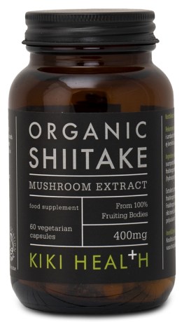 Miniatyrbild Kiki Health Organic Shiitake Mushroom Extract, 60 kaps
