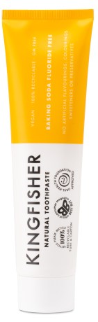 Miniatyrbild Kingfisher Tandkrm Baking Soda Mint, 100 ml