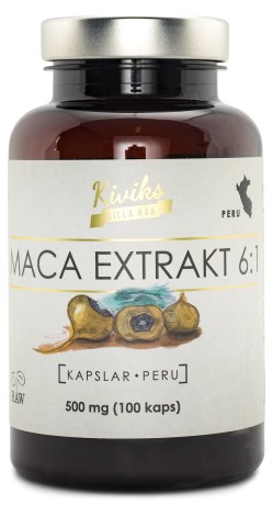 Miniatyrbild Kiviks Lilla Ra Macapulverextrakt 6:1 500 mg, 100 kaps